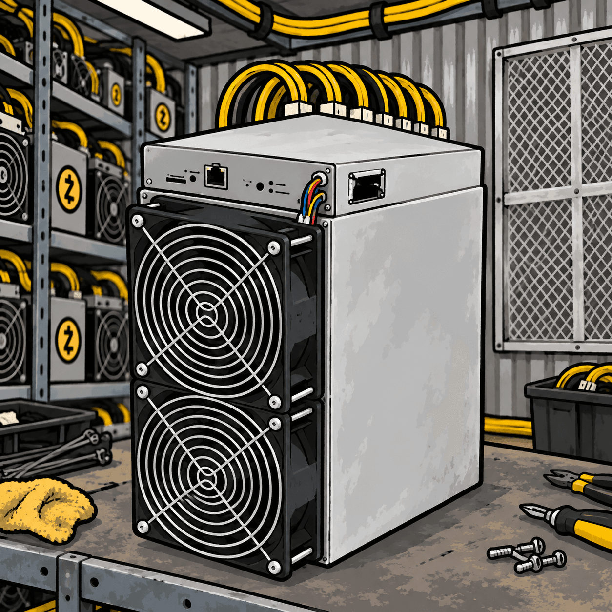 ANT MINER #054, Antminer Z15j